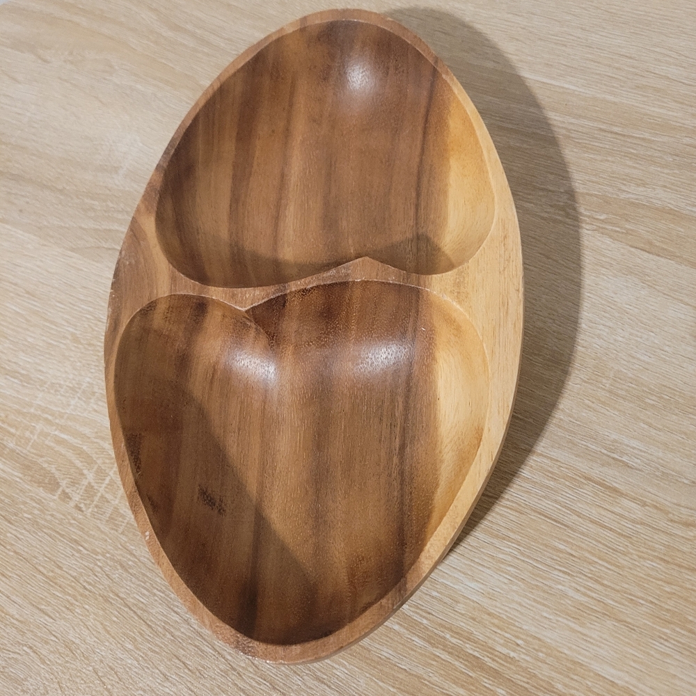 High Quality Handcrafted Solid Wood Dish